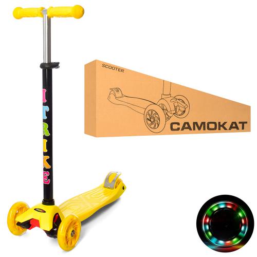 Жовтий самокат JR 3-003-Y iTrike