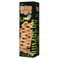 Розвиваюча настільна гра "NUMBER TOWER" рос