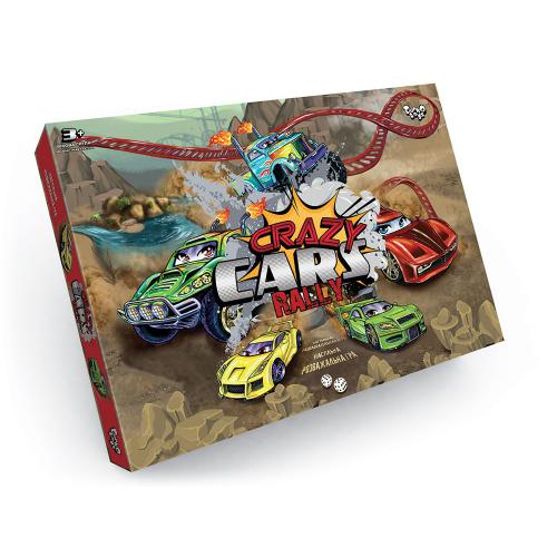 Настільна розважальна гра "Crazy Cars Rally"