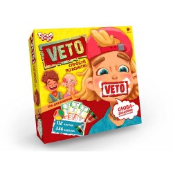 Настільна розважальна гра "VETO" укр