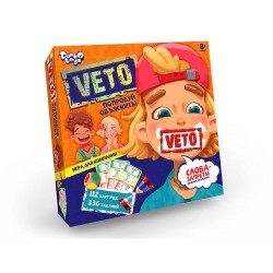 Настільна розважальна гра "VETO" рос