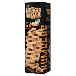 Розвиваюча настільна гра "NUMBER TOWER" укр