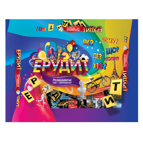 Гра невелика. наст укр. "Ерудит"