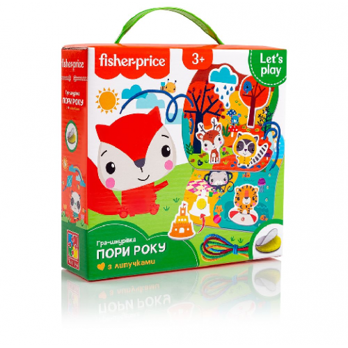 Гра-шнурівка "Fisher Price. Пори року" VT5303-25