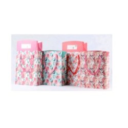 Пакет-коробка подарункова паперова S "Roses" 21*21*10см YM01043-S