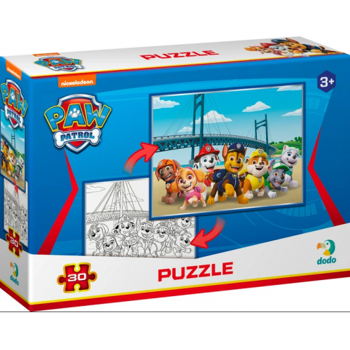 Пазл 30 елементів 2 в 1 Paw Patrol