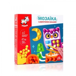Мозаїка з дерев'яними кульками "Доповни картинку" ZB2002-08