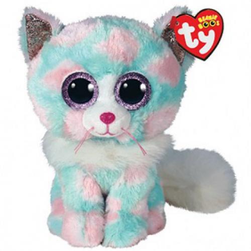 Дитяча іграшка м’яконабивна TY Beanie Boos 37288 Кіт "OPAL" 25 см