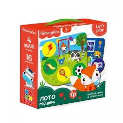 Гра настільна"Fisher Price. Лото. Мій день" коробці VT2910-02
