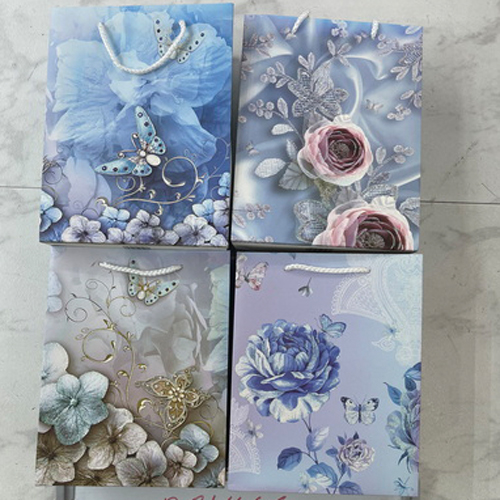 Пакет подарунковий паперовий L "Flower dance" 40*30*12см R91466-L